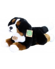 Λούτρινο παιχνίδι  Rappa Eco Friends - Bernese Mountain Dog σκύλος, ξαπλωμένος, 30 cm -1