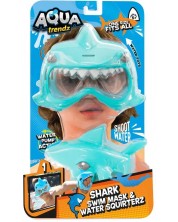 Μάσκα κολύμβησης Eolo Toys -Με όπλο νερού, καρχαρίας -1