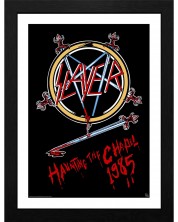 Αφίσα με κορνίζα  GB eye Music: Slayer - Haunting the Chapel -1