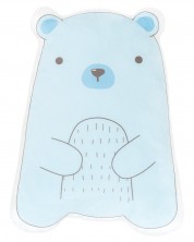Λούτρινο μαξιλάρι - παιχνίδι  KikkaBoo - Bear with me, μπλε -1