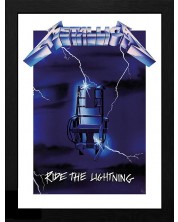 Αφίσα με κορνίζα  GB eye Music: Metallica - Ride the Lightning -1