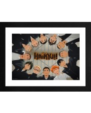 Αφίσα με κορνίζα GB eye Animation: Haikyu!! - Karasuno Fight -1