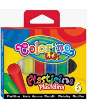 Πλαστελίνη Colorino Kids - 6 χρώματα