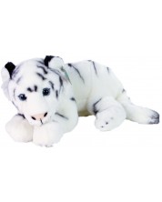 Λούτρινο παιχνίδι  Rappa Eco friends - Λευκή τίγρη, ξαπλωμένη, 36 cm -1