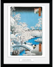 Αφίσα με κορνίζα GB eye Art: Hiroshige - The Drum Bridge