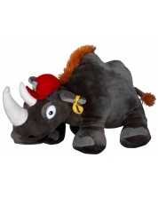 Λούτρινο παιχνίδι Amek Toys - Ρινόκερος με καπέλο,30 cm