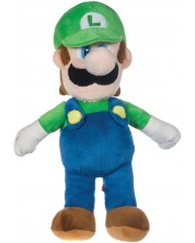 Λούτρινη φιγούρα Nintendo Games: Super Mario Bros. - Luigi, 25 cm -1