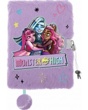 Λούτρινο μυστικό ημερολόγιο με λουκέτο St. Majewski - Monster High -1