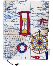 Βιβλιοδεσία για βιβλίο Marchella's Art - Ναυτικό χάρτη