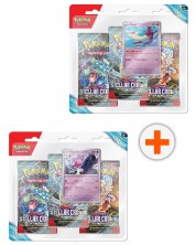 Pokemon TCG: Scarlet & Violet 7 Stellar Crown 3 Pack Blister - Bundle