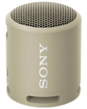 Φορητό ηχείο Sony - SRS-XB13, αδιάβροχο, καφέ -1