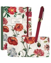 Σετ δώρου Victoria's Journals - Poppy, 3 μέρη, σε κουτί -1