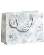 Σακούλα δώρου Zoewie - Wedding Flower, 22.5 x 17 x 9 cm