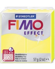 Πηλός πολυμερής Staedtler Fimo Effect - Neon yellow, 57 γρ
