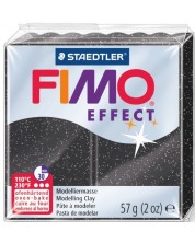 Πηλός πολυμερής Staedtler Fimo Effect - 57γρ, μαύρος