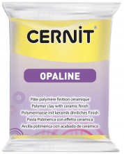 Πολυμερικός Πηλός Cernit Opaline - Κίτρινο, 56 g -1