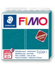 Πηλός πολυμερής Staedtler Fimo - Leather  8010, 57γρ,τουρκουάζ