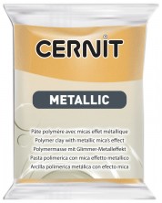 Πολυμερικός Πηλός Cernit Metallic - Gold, 56 g