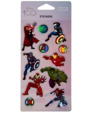 Αυτοκόλλητα  Pop Up Cool Pack Black - Disney 100, The Avengers