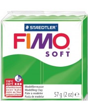 Πηλός πολυμερής Staedtler Fimo Soft - 57 g, πράσινος
