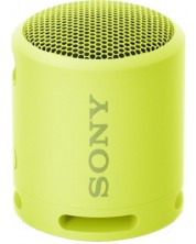 Φορητό ηχείο Sony - SRS-XB13, αδιάβροχο, κίτρινο -1