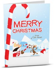 Ευχετήρια κάρτα iGreet -Έρχεται ο Άγιος Βασίλης -1
