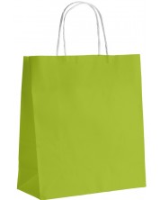 Σακούλα δώρου Giftpack - 35 x 14 x 40 cm, με διαστροφείς λαβές, ανοιχτό πράσινο -1