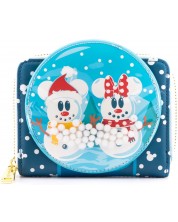 Πορτοφόλι Loungefly Disney: Mickey Mouse - Mickey and Minnie Snow Globe	 -1