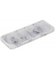 Ράφι για πετσέτες και αξεσουάρ  Wenko - Desio, 30 х 2 х 11 cm, λευκό -1