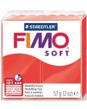 Πηλός πολυμερής Staedtler Fimo Soft - 57 γρ, κόκκινος