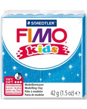 Πηλός πολυμερής Staedtler Fimo Kids -brilliant blue color -1