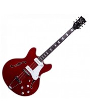 Ημιακουστική κιθάρα VOX - BC V90, Cherry Red