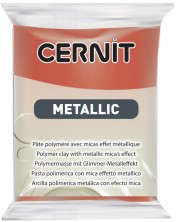 Πολυμερικός Πηλός Cernit Metallic - Honey, 56 g -1