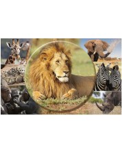 Χαλάκι γραφείου Herma - Αφρικανικά ζώα -1