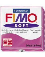Πολυμερικός Πηλός Staedtler Fimo Soft - 57 g,βατόμουρο -1