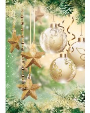 Ευχετήρια κάρτα Artige - Χριστουγεννιάτικα Στολίδια -1