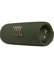 Φορητό ηχείο JBL - Flip 6, αδιάβροχο, πράσινο -1