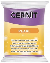 Πολυμερικός Πηλός Cernit Pearl - Μωβ, 56 g -1