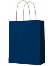 S. Cool τσάντα δώρου - kraft, μπλε, L