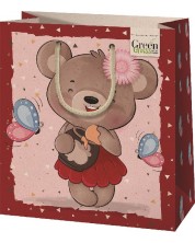 Τσάντα δώρου Cardex - Αρκούδα με φόρεμα, М