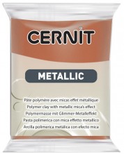 Πολυμερικός Πηλός Cernit Metallic - Χάλκινο, 56 g -1