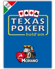 Κάρτες πόκερ Texas Hold’em Poker Modiano - μπλε πλάτη -1