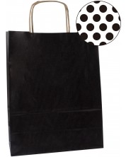 Τσάντα δώρου Apli - 25 x 11 x 31, μαύρη