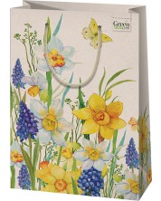 Τσάντα δώρου Cardex - Λουλούδια, L