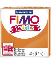 Πολυμερικός πηλός Staedtler Fimo Kids - πορτοκαλί χρώμα