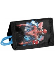 Πορτοφόλι με κορδόνι  Paso Spider-Man - μαύρο -1