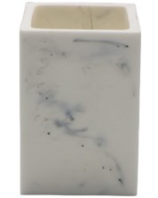 Βάση οδοντόβουρτσας Inter Ceramic - Lane, λευκό μάρμαρο