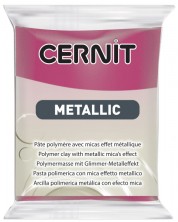 Πολυμερικός Πηλός Cernit Metallic - Magenta, 56 g -1