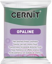 Πολυμερικός Πηλός Cernit Opaline - Πράσινο, 56 g -1