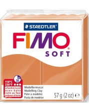 Πολυμερικός Πηλός Staedtler Fimo Soft - 57 g, κονιάκ -1